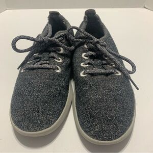 Allbirds The Wool Runners Gray Lace-Up Sneakers